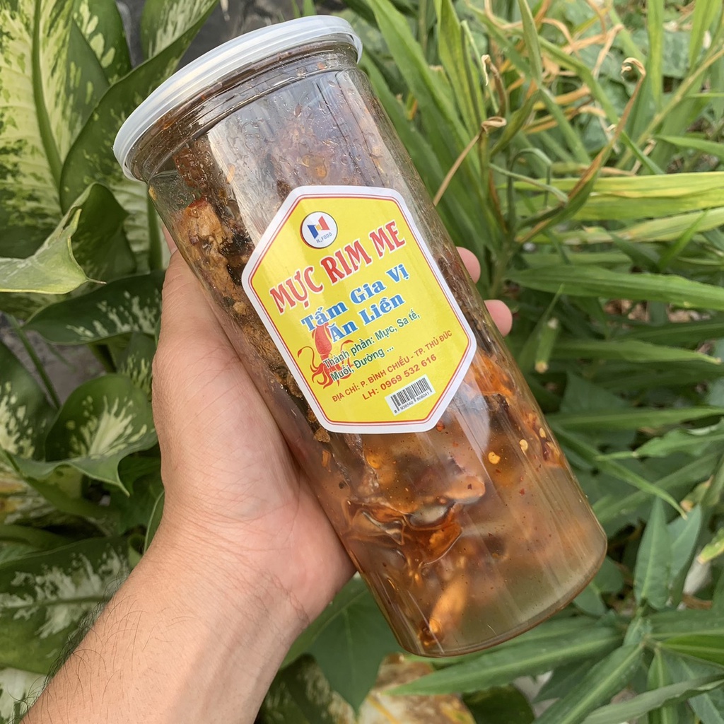 [ Combo 2 Hũ ] Mực Rim Me Nguyên Con - Đặc Sản Nha Trang (1KG)