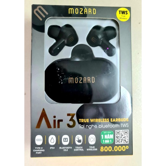 Tai nghe Bluetooth Mozard Q7- Q8 trẳng - Ds635.At15