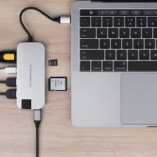 CÁP HYPERDRIVE SLIM 8 IN 1 USB-C HUB FOR MACBOOK, PC & DEVICES