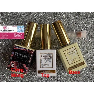 Base Top Cứng Móng Chinami Nail (Lẻ 1 Chai )