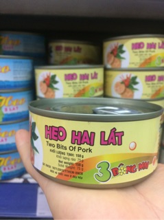 Thịt hộp/ heo 2 lát 150gr
