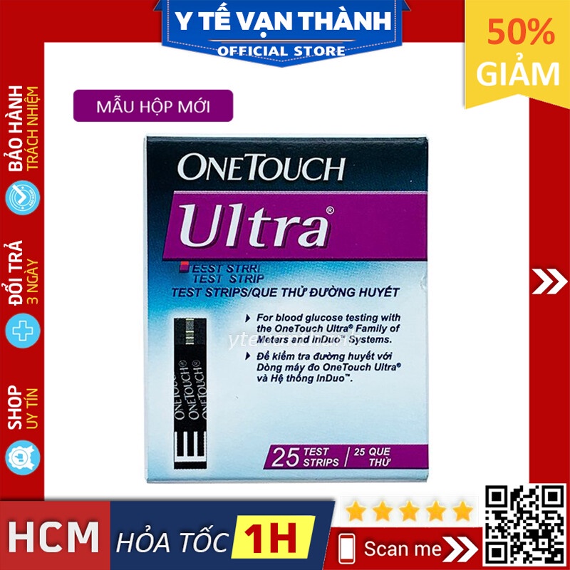 ✅ Que Thử Đường Huyết: One Touch Ultra (Date Xa) (OneTouch) -VT0176