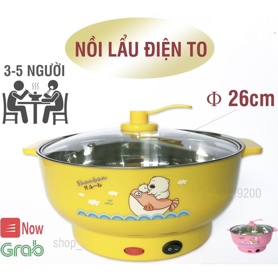 NỒI LẨU ĐIỆN MINI 26CM