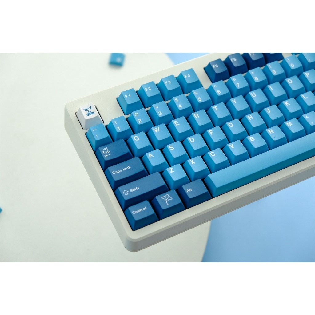 129 Phím GMK Manta Keycaps Cherry Profile PBT DYE-SUB Bàn phím cơ Keycap
