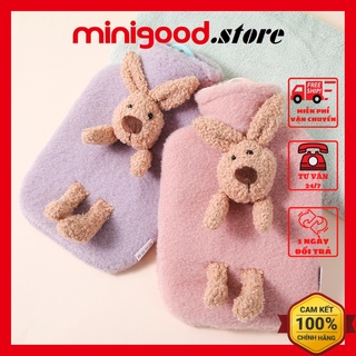 Túi chườm, túi nước nóng MINIGOOD hình thỏ