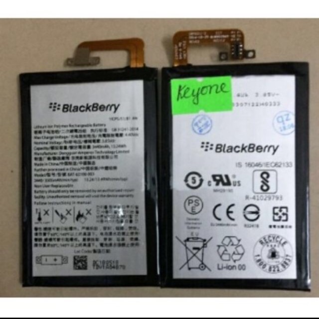 Pin xịn mới 100% cho máy BlackBerry Key One