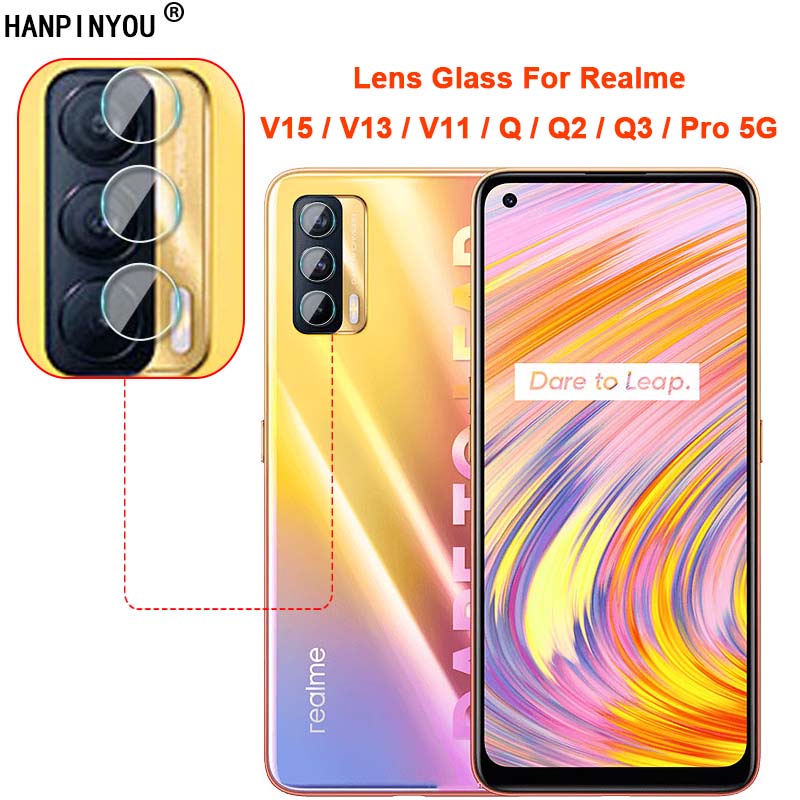 1-5 Miếng Dán Bảo Vệ Camera Sau Cho Oppo Realme V11 V13 V15 Q Q2 Q3 Q3I Pro 5g Carnival