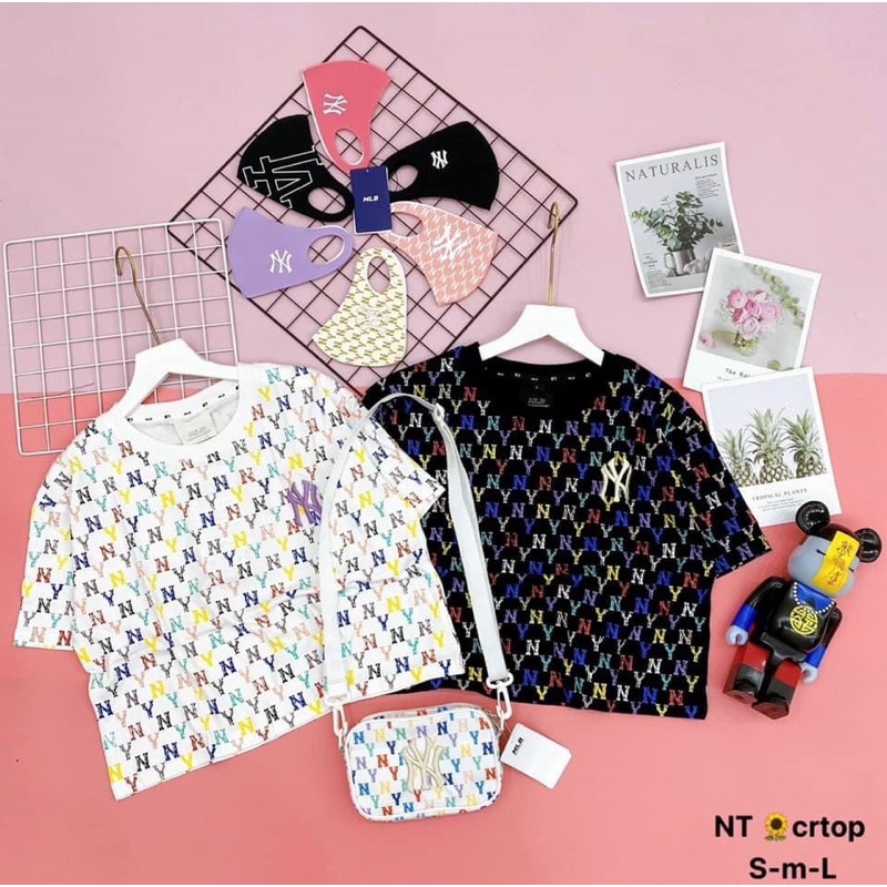 ÁO CROPTOP NY FULL CHỮ