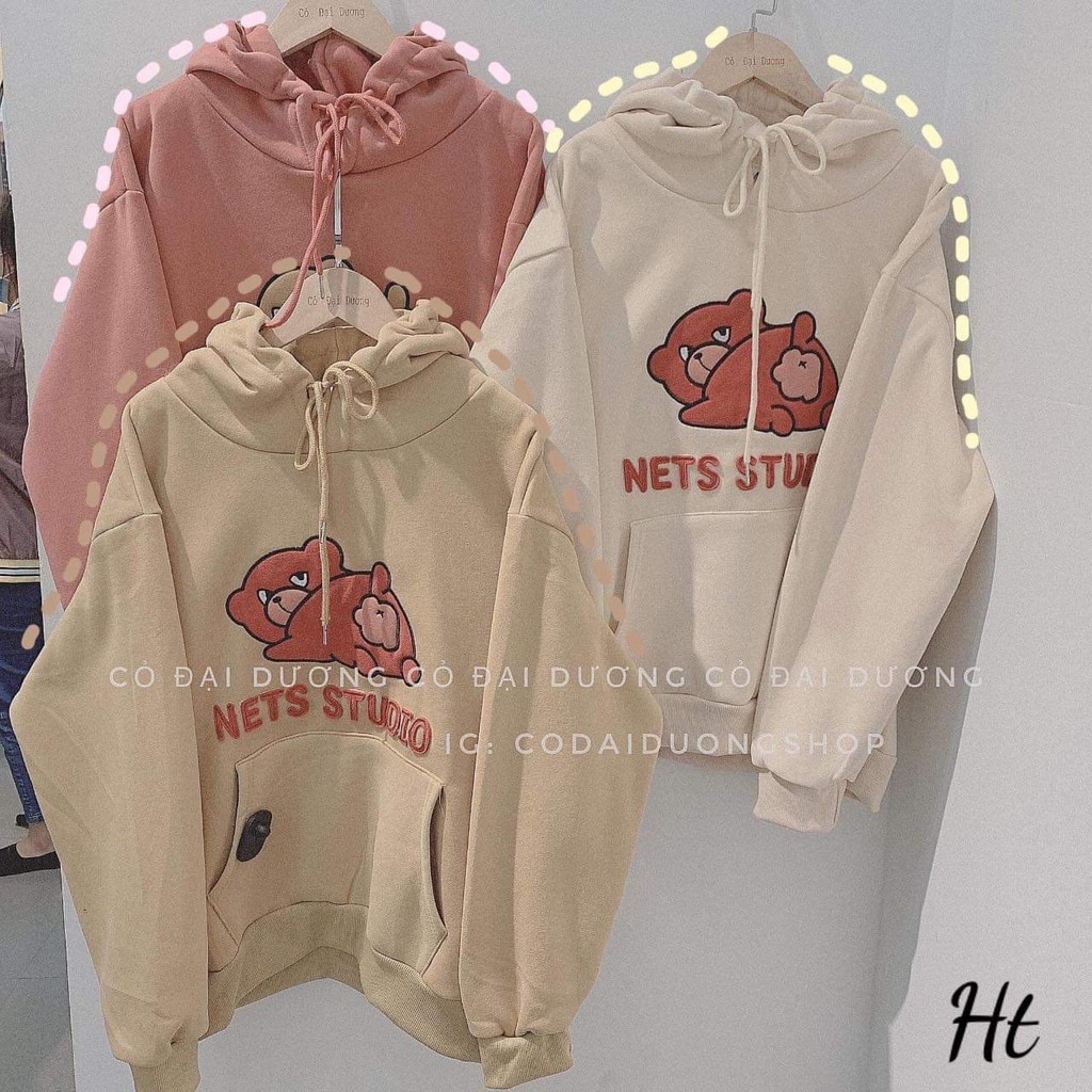 Áo hoodie gấu Net HTH1120 | BigBuy360 - bigbuy360.vn
