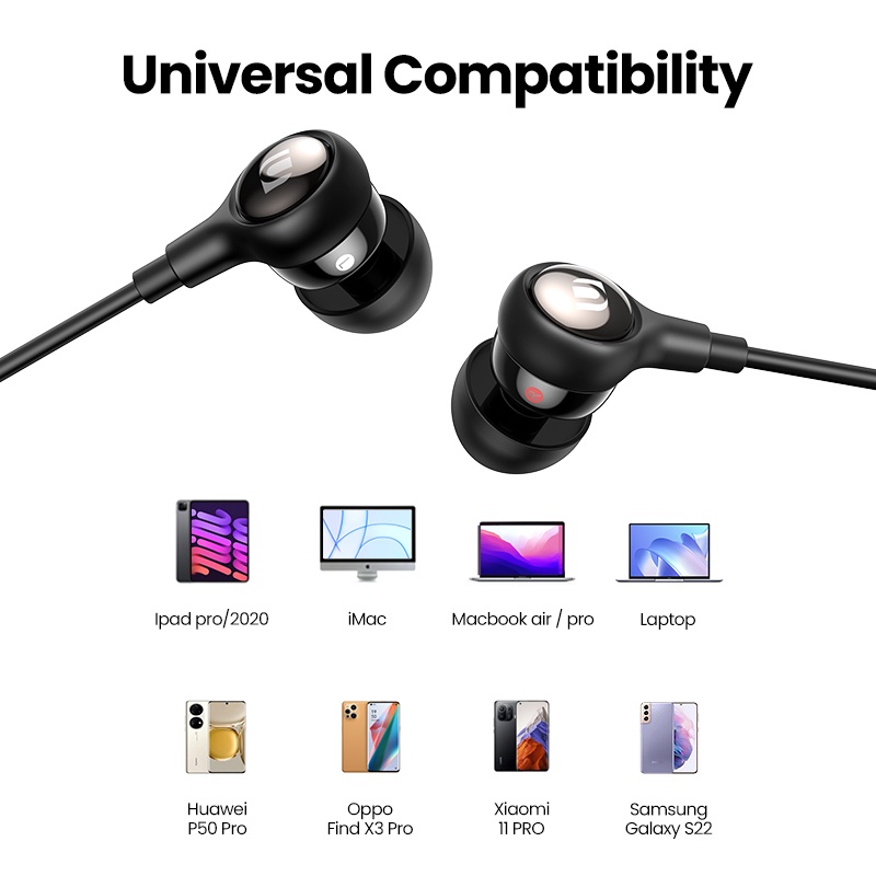 Tai Nghe UGREEN Cổng USB Type C Có Mic Cho Điện Thoại Samsung
