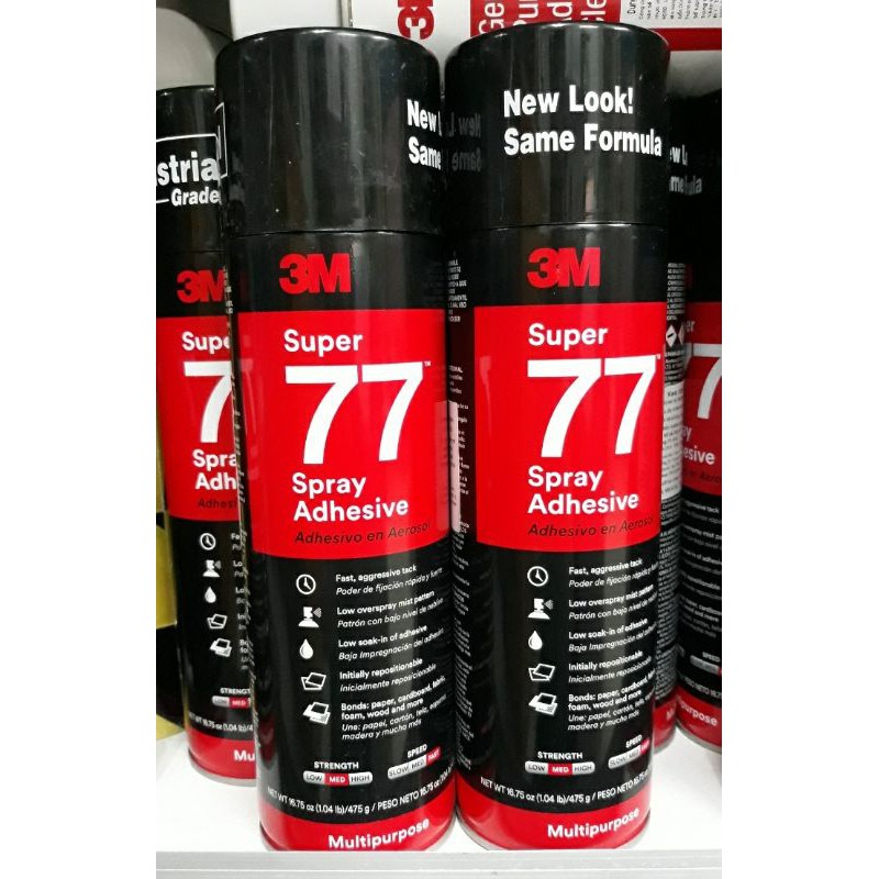 KEO XỊT PHUN SIÊU DÍNH 3M 77(375ML)