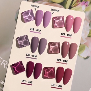 Sơn gel AS mã DS ( tone hồng - chai đen )