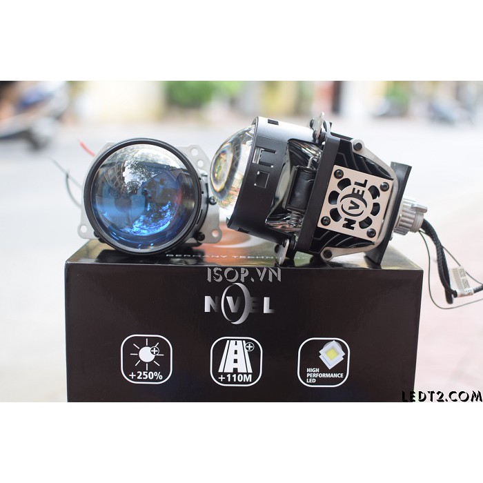 [LEDT2 ISOP] Đèn Bi - LED Nvel Titan Silver [Bảo hành 2 năm] [Số lượng: 1 cái]