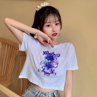Áo Thun Ngắn Tay In Chữ Xinh Xắn Dành Cho Nữ