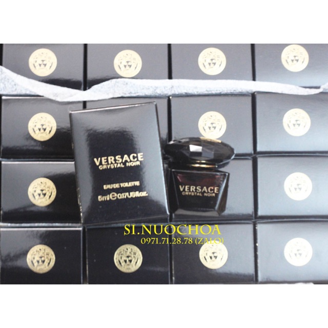 Nước hoa nữ VERSACE Crystal Noir EDT 5ml | BigBuy360 - bigbuy360.vn