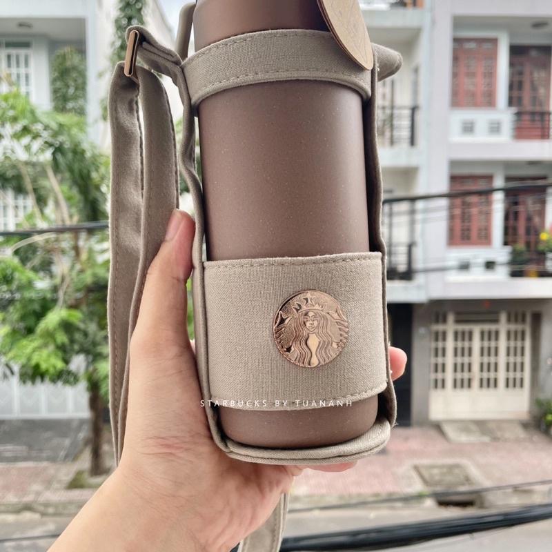 Bình Giữ Nhiệt Starbucks Coffee Grounds 473ml