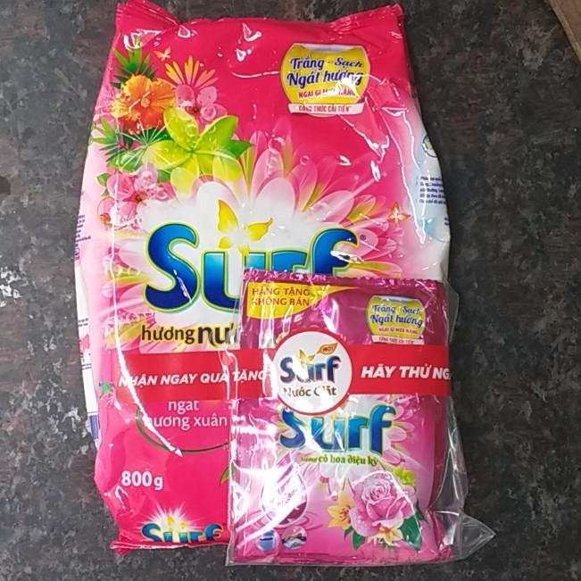 Bột Giặt Surf Túi 800g