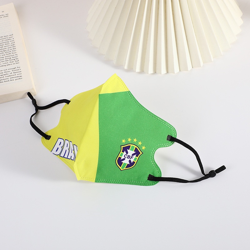 Khẩu trang vải chống nắng - Bóng đá - Messi, Manchester city, Brazil - Mềm mịn - Chất xin