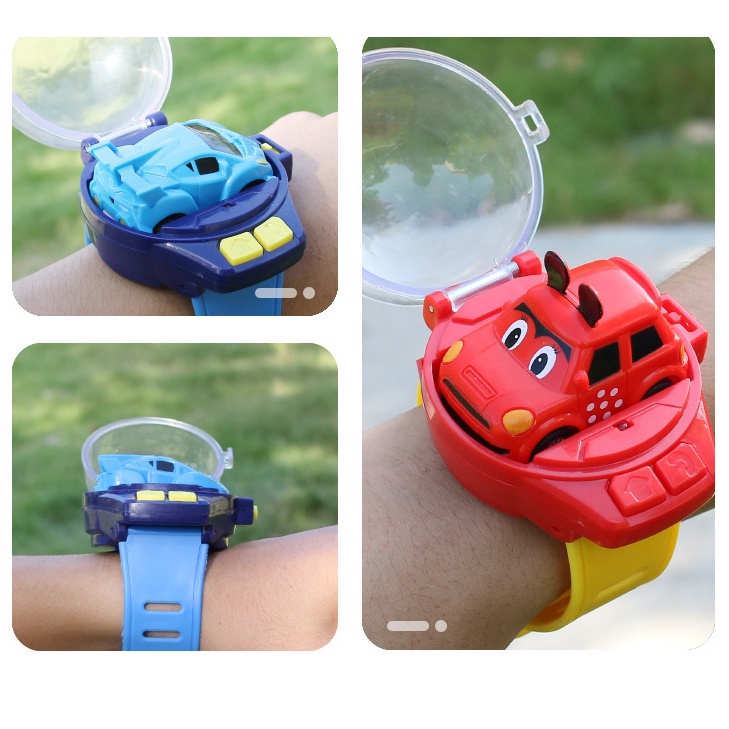 Đồ chơi xe đua mini BP MART điều khiển từ xa sạc USB có đồng hồ làm quà tặng cho trẻ em