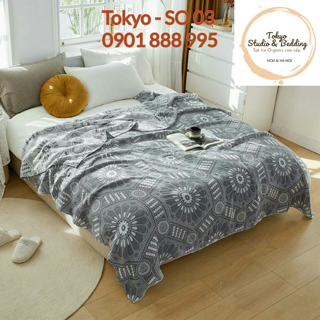 (3)TH Ga/Ga Gối vải Xô Cotton Organic_Dòng basic 3 lớp