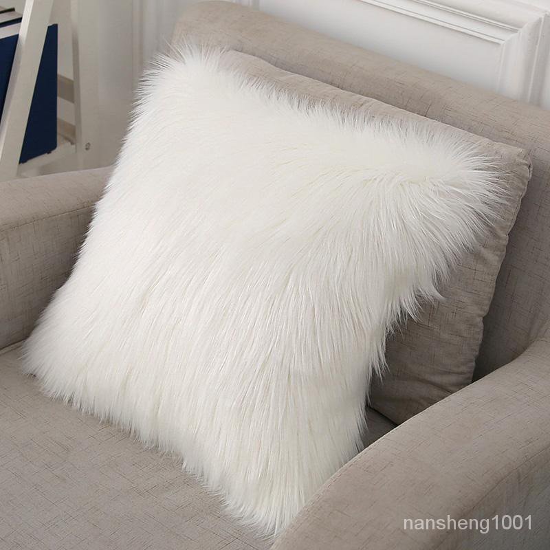 Vỏ gối Sofa bằng len lông cừu phong cách bắc âu