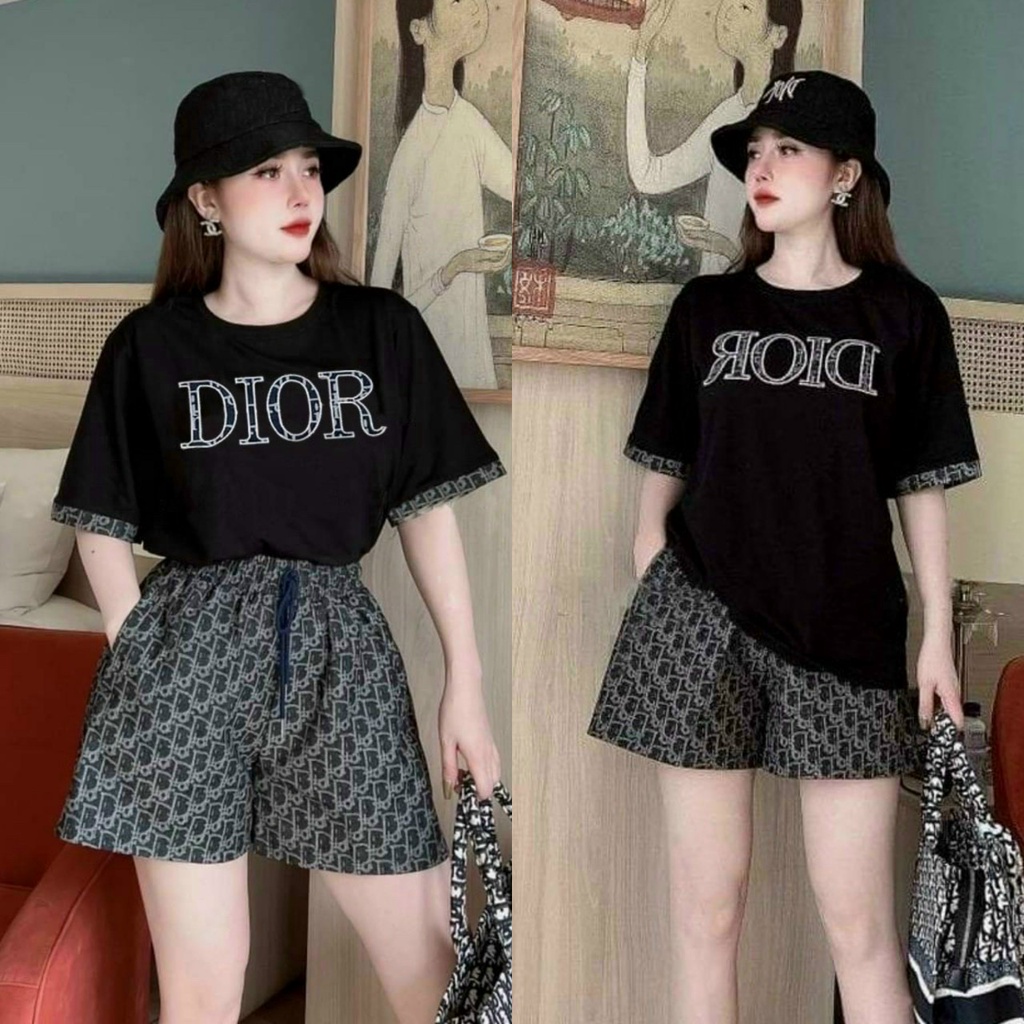 BỘ SHORT COTTON THÊU HỌA TIẾT CAO CẤP TT025165_HÀNG XUẤT NHẬT-HÀN