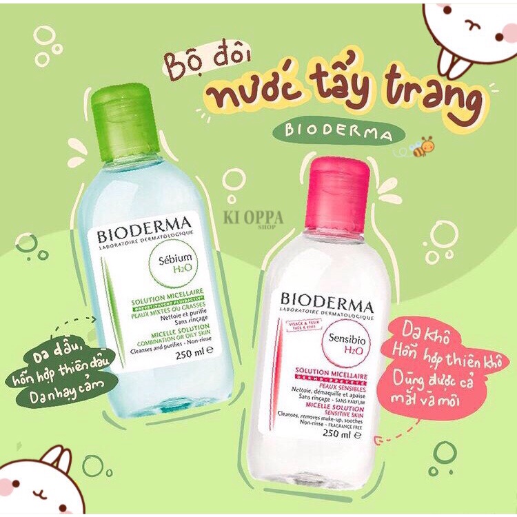 Nước tẩy trang BIODERMA Cleansing Water - 500ml