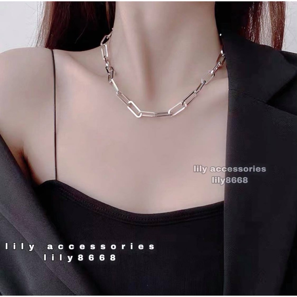 dây chuyền vòng cổ dây xích cho nam và nữ unisex