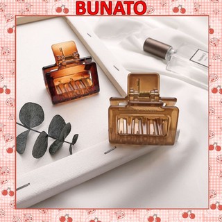 Kẹp tóc bunato thiết kế vuông đơn giản thanh lịch dành cho nữ kt17