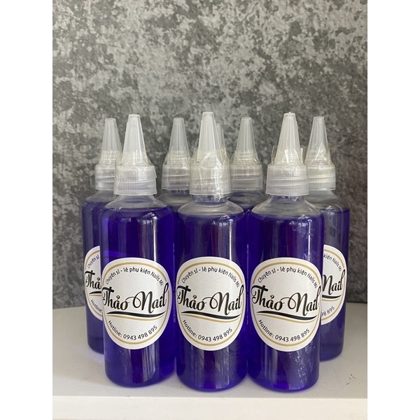 Liquit tím 100ml - 1000ml đắp bột - đắp hoa