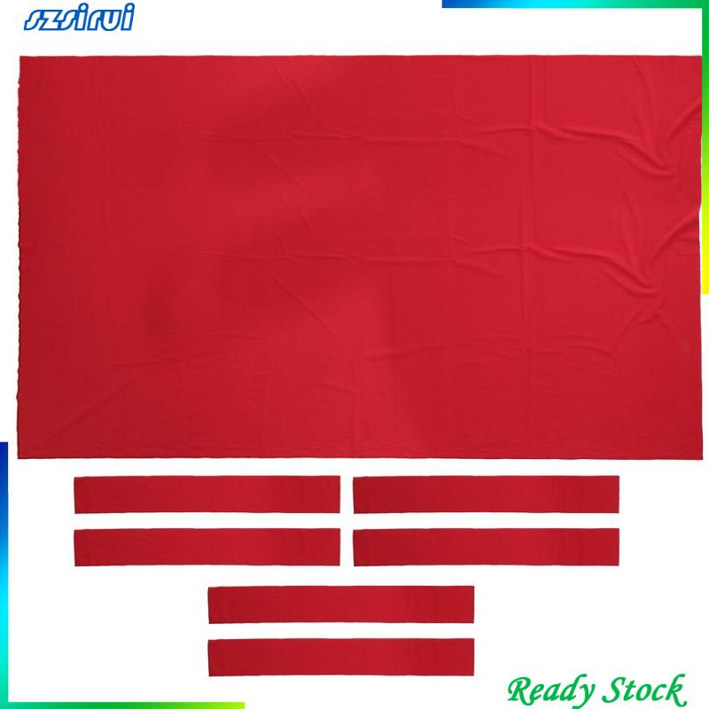 Khăn Trải Bàn Bida Chuyên Nghiệp Màu Đỏ 8ft