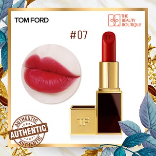 Son Tom Ford màu 06 Flame Đỏ Cam & Màu 07 Ruby Rush Đỏ Thuần