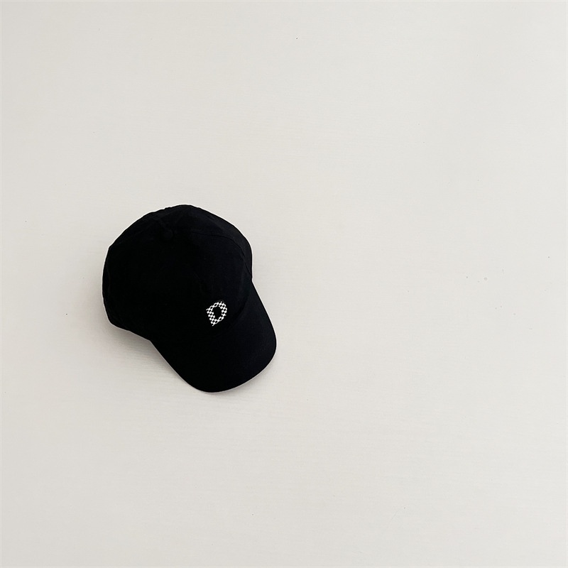 Mũ Lưỡi Trai Chống Nắng Nhanh Khô Màu Trơn In Chữ D Kiểu Hàn Quốc Cho Bé