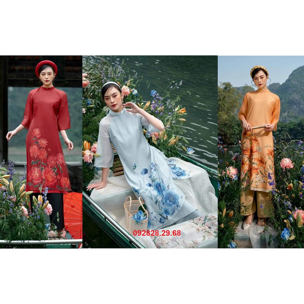 🌳 Áo Dài Cách tân 🌳 Cách tân cánh đồng xanh 🌳 Thôn nữ miền sơn cước