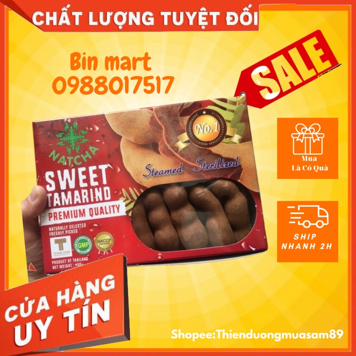 Me Thái ngọt nhập khẩu đóng hộp 500gr