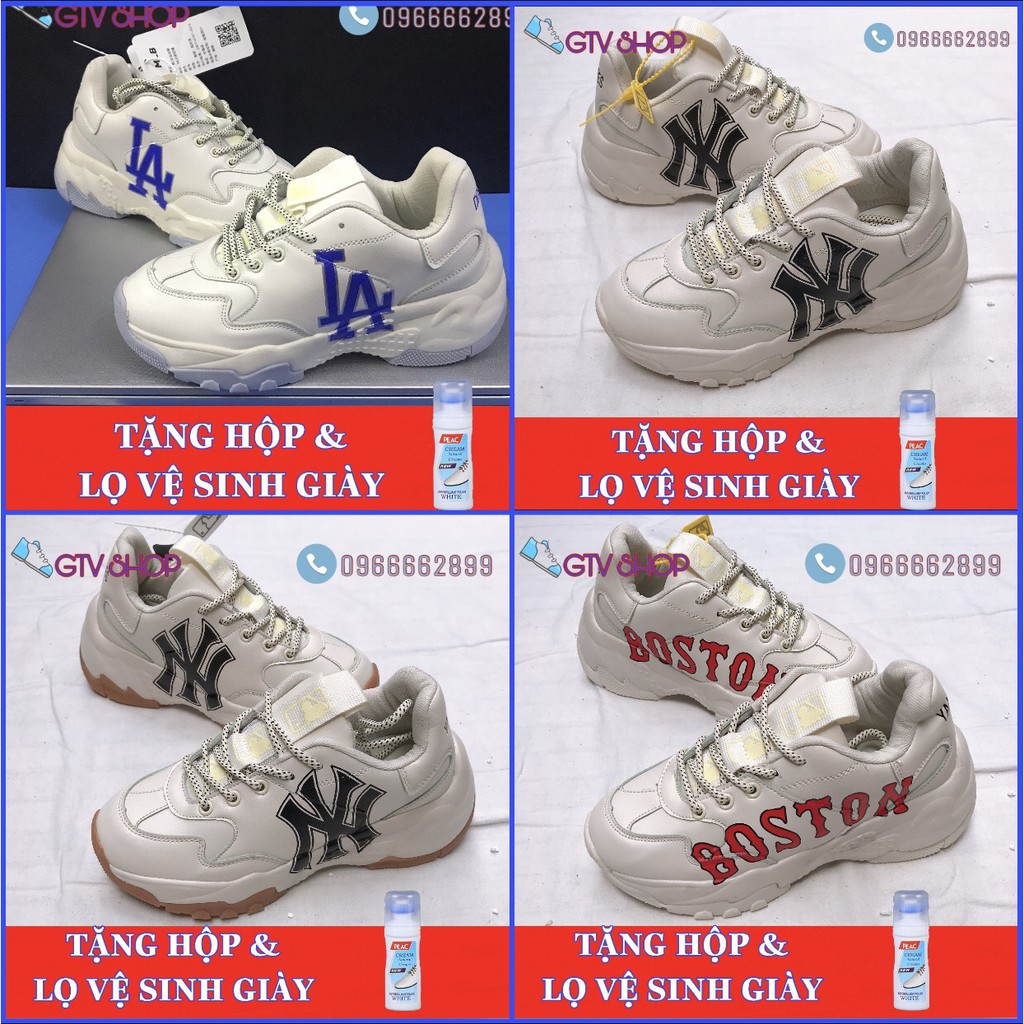 Full box - Full bill + Tặng lọ vệ sinh giầy - Giày thể thao nam nữ MLB cao cấp, hàng đế tách xịn sò.
