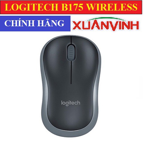 [Mã ELFLASH5 giảm 20K đơn 50K] Chuột Văn Phòng Không Dây Logitech B175 Wireless - Chính Hãng Mới 100%