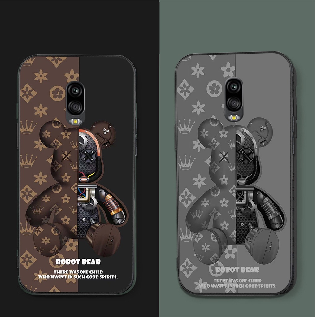 Ốp lưng điện thoại Samsung J7 Plus / J7+ Bear.brick phong cách mới