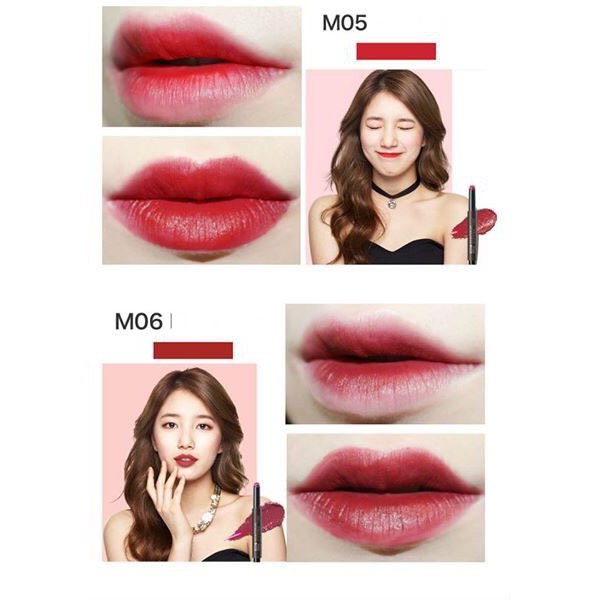 Son bút bấm The Saem Eco Soul Kiss Button Lips