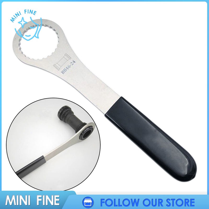 【mini fine】Bottom Bracket Remover Bottom Bracket Wrench Bottom Bracket Removal Tool Bicycle Tool - High hardness, wear resistance, not easy to scratch the axle.