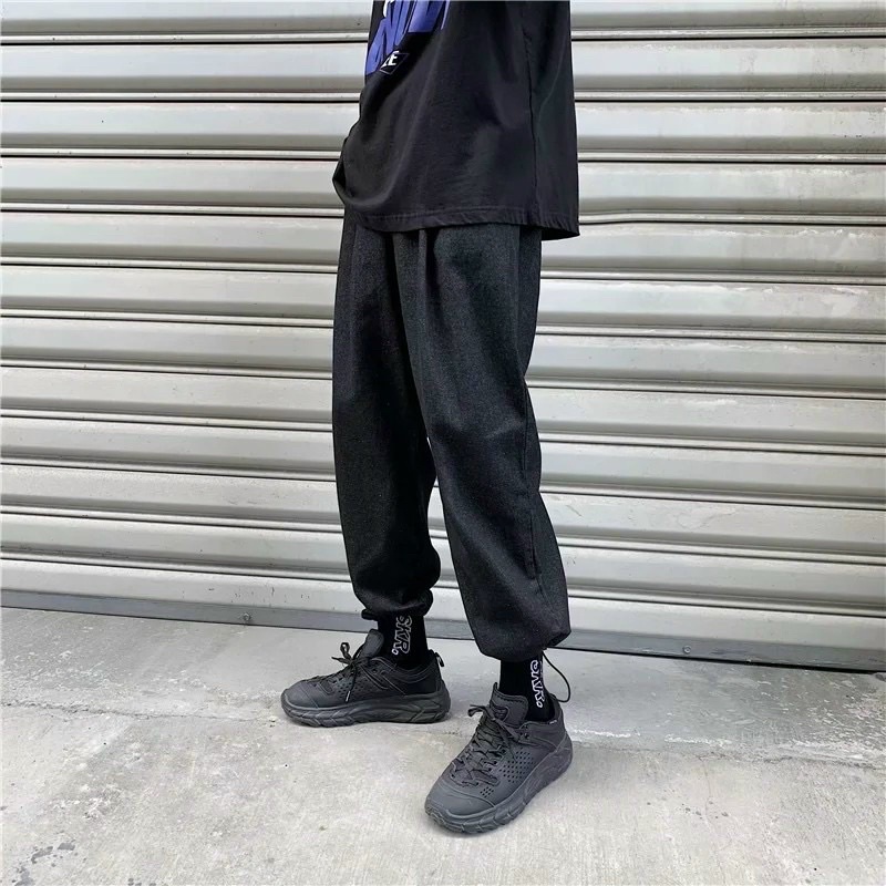 QUẦN ỐNG RỘNG NHUNG TĂM BO RÚT GẤU - KCFE1