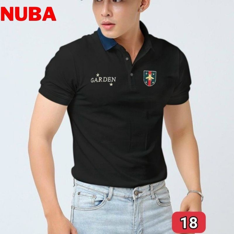 Áo thun nam nữ cổ bẻ cao cấp, ao phông chất vải polo, thấm hút mồ hôi 19 TAKA