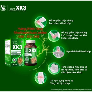 Joint XK3 giảm đau nhức, viêm khớp (Hàng Chính Hãng) .
