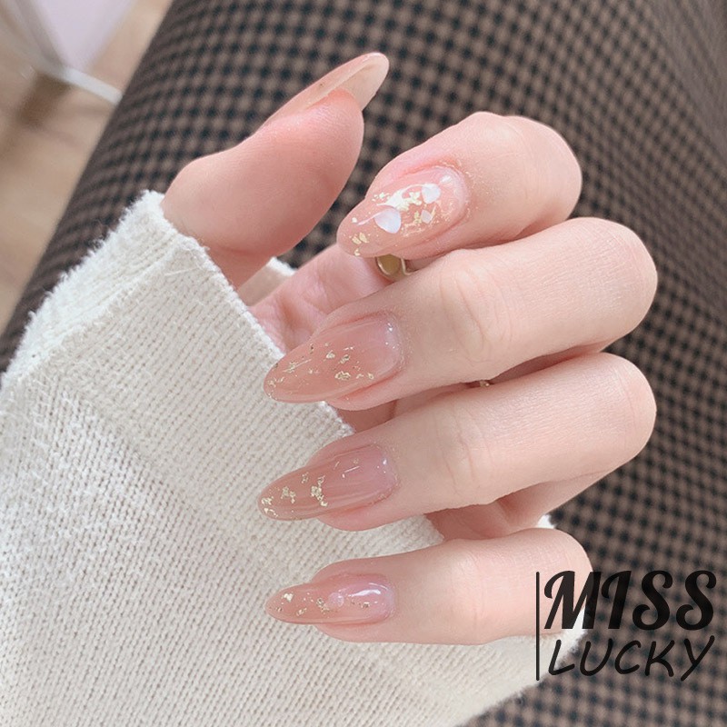 Set 24 Móng Tay Giả Thời Trang Thanh Tú Cho Nữ