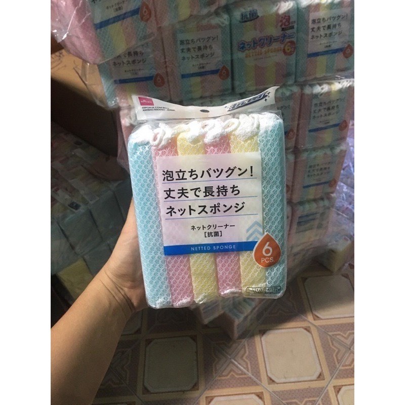 Miếng mút rửa bát xuất Nhật (1 miếng)