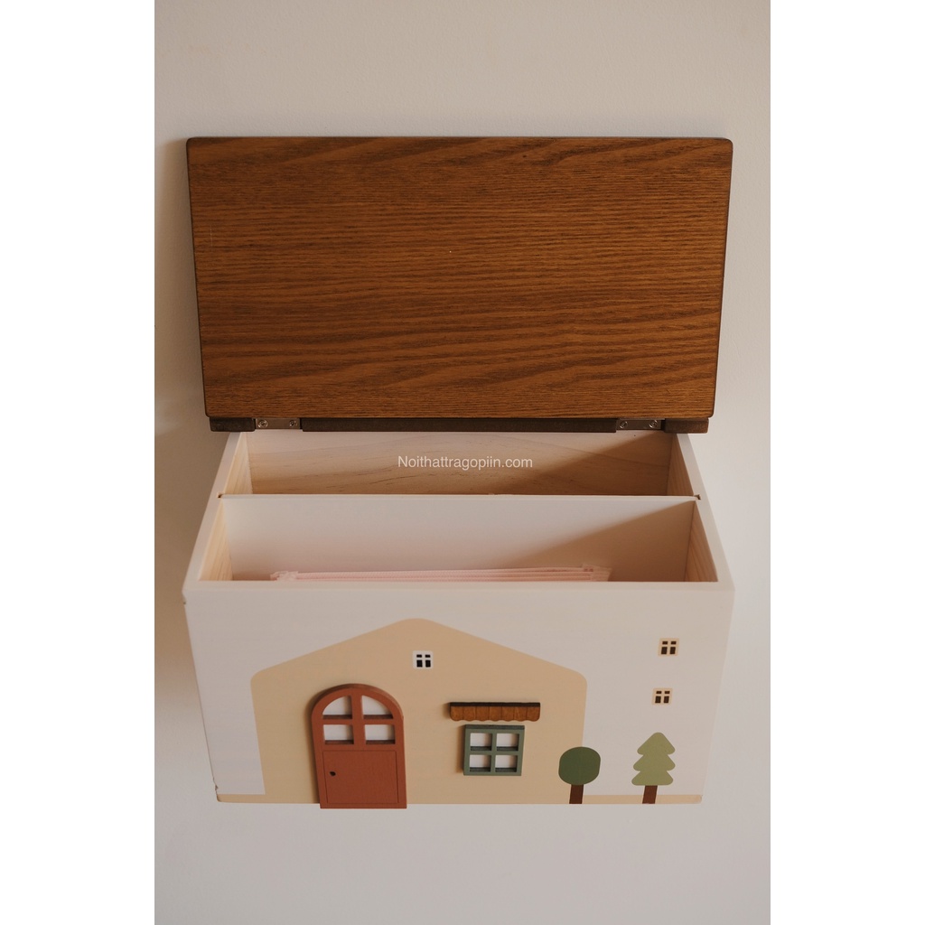 Nhà gỗ lưu trữ khẩu trang