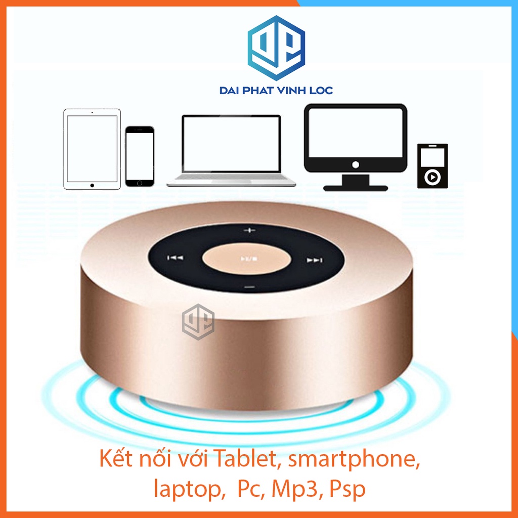 Loa máy tính Bluetooth mini dễ thương A8 cao cấp nhỏ gọn  cảm ứng nghe nhạc karaoke thẻ nhớ không dây Đại Phát