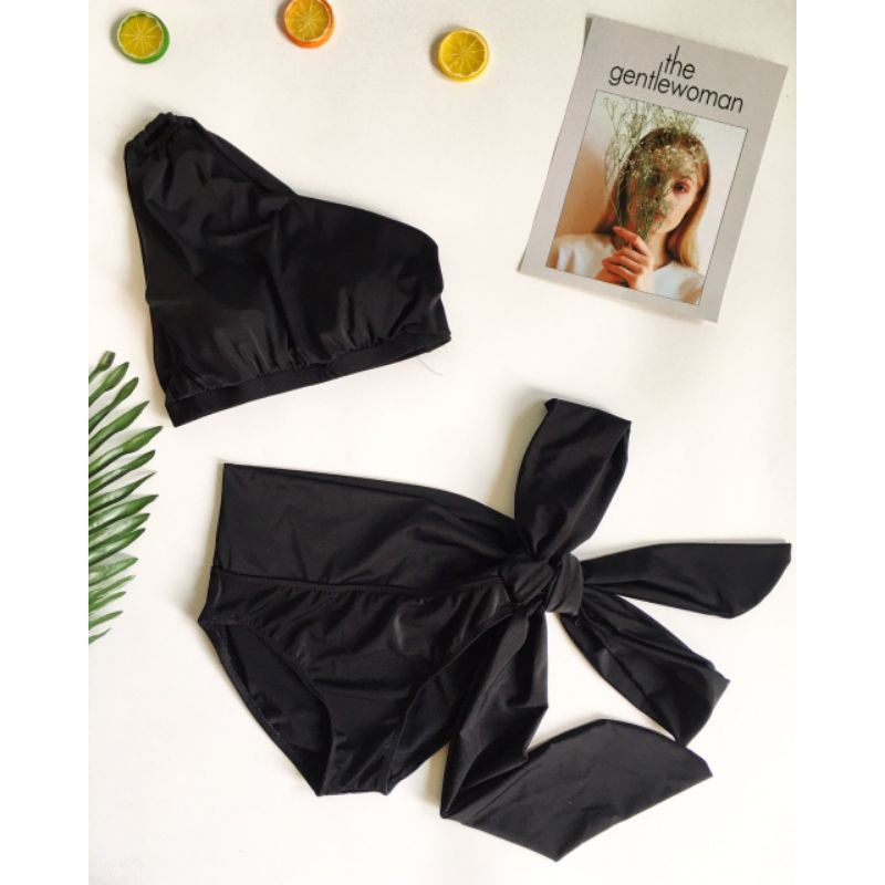 Set bikini nữ hoàng lệch vai nhiều màu | BigBuy360 - bigbuy360.vn