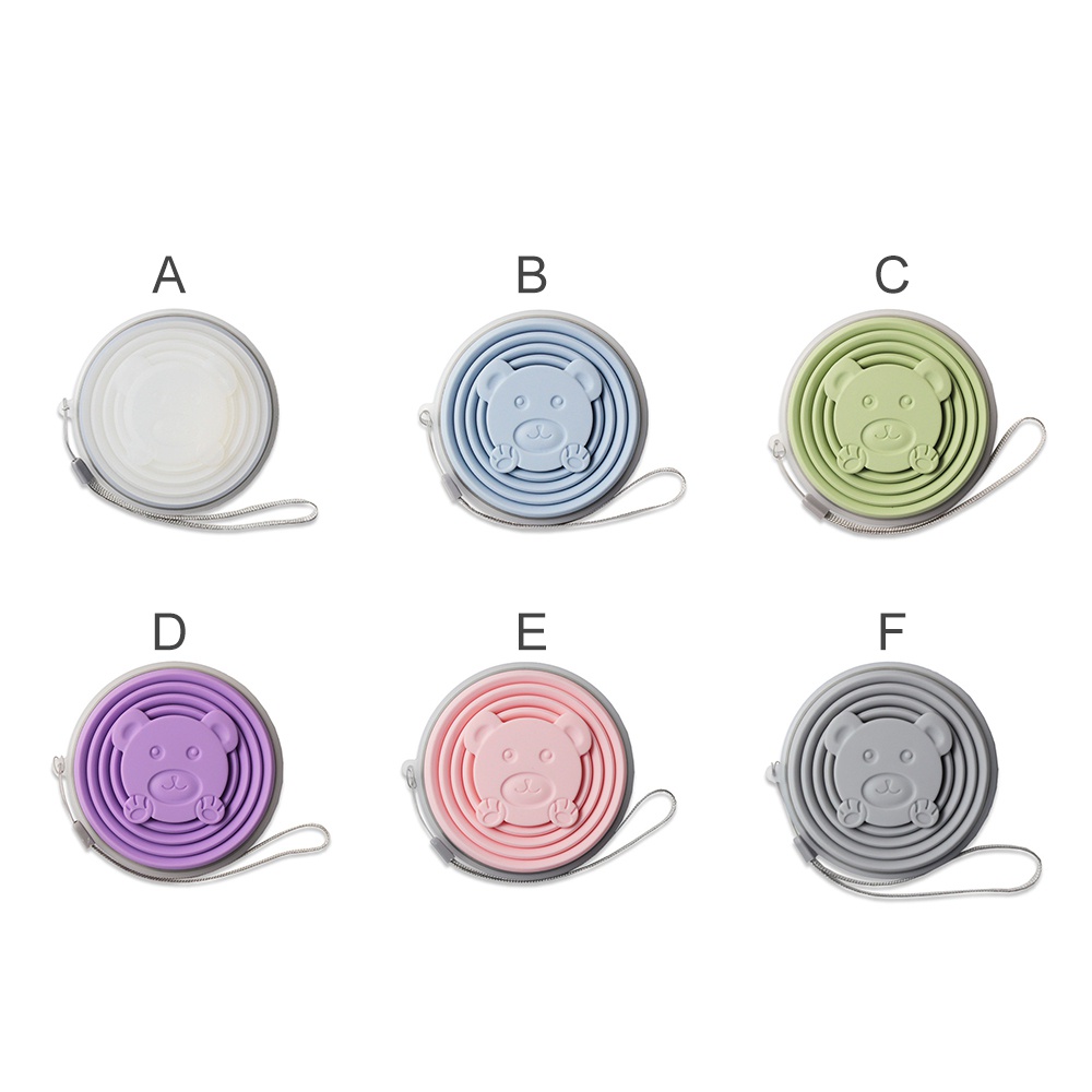 Cốc uống nước silicone có thể xếp gọn tiện dụng