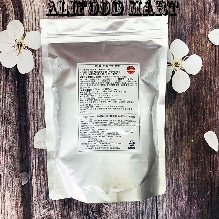   Bột phô mai phomai lắc Hàn Quốc 1kg (alifoodmart)